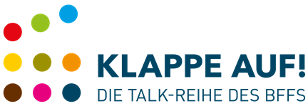 Logo KLAPPE AUF!